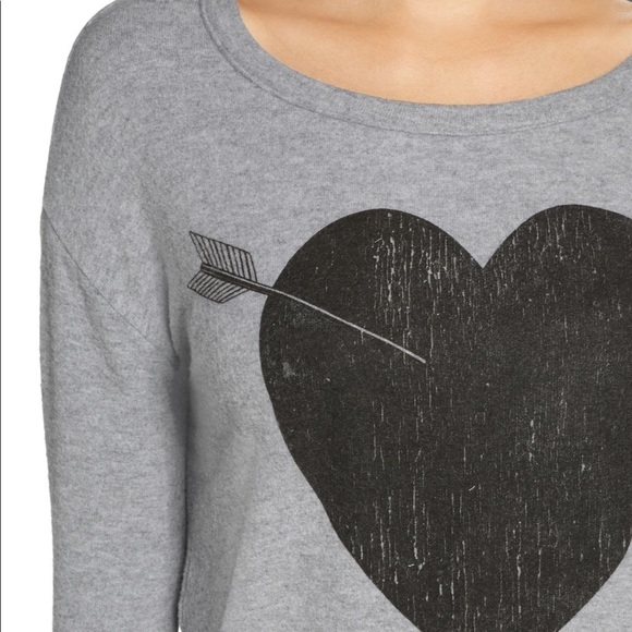Chaser Arrow Heart Cozy Sweatshirt - Picture 8 of 10